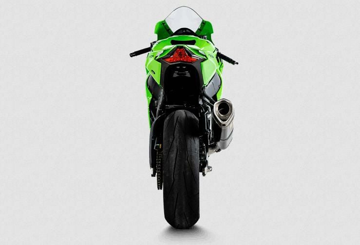 zx10r 04 Akrapovic カーボンファイバー マフラー S-K10SO16-HZC スリップオン Line (カーボン) Kawasaki Ninja ZX-10R