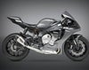 ヨシムラUSA アルファT レース ステンレス 3/4 スリップオン マフラー ヤマハ YZF-R1/M/S-02