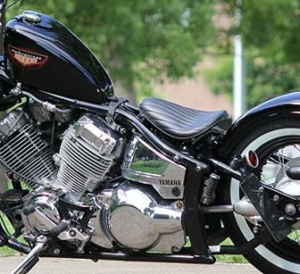 ドラッグスター400　シート　DS400値下げしました goodsショッピングサイト/商品詳細 [受注生産] ドラッグシート DS400