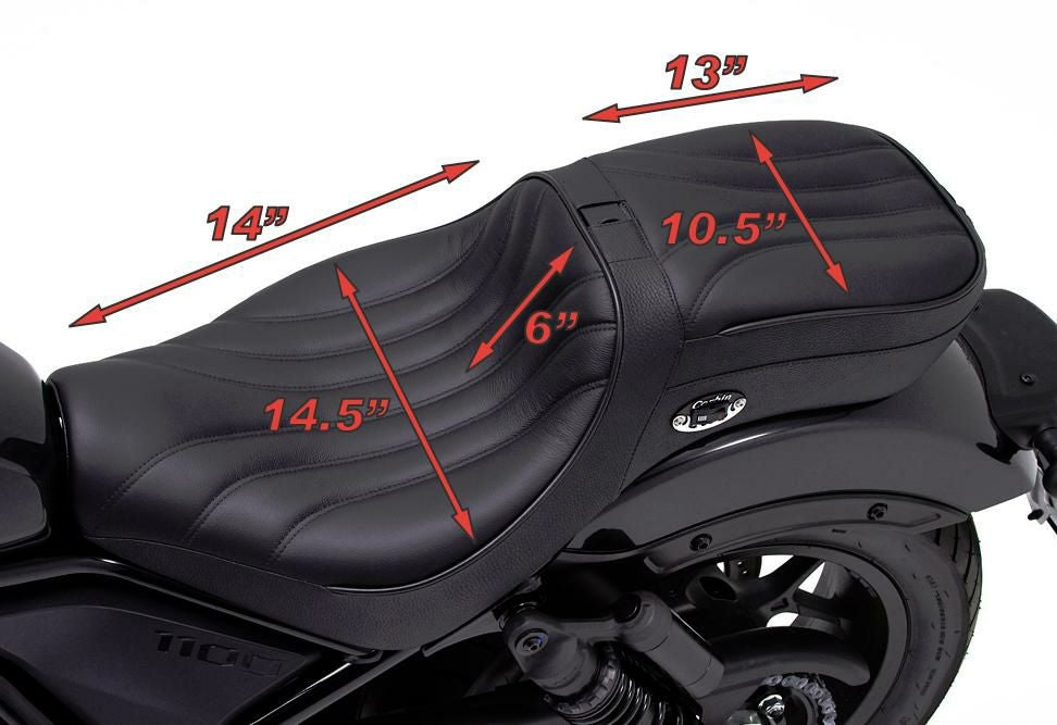コルビン デュアル・ツーリングシート 送料込み ※ワンオーナー Corbin デュアルツーリングサドルシート・REBEL/レブル1100 | バイク