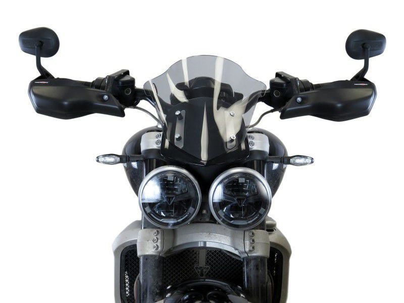 triumph rocket3R用　スポーツスクリーン POWERBRONZE ライトスモーク スクリーン トライアンフ ROCKET3 R/GT