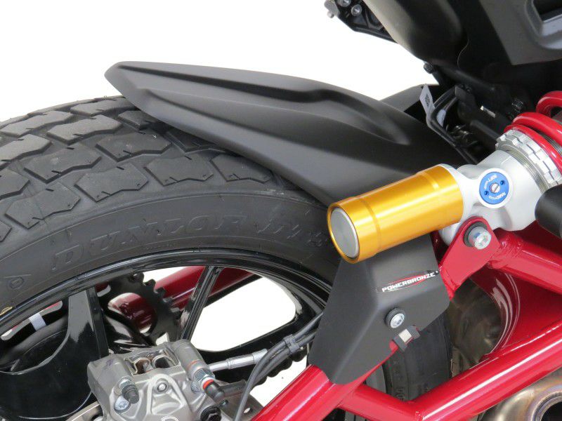 POWERBRONZE HUGGER リアフェンダー マットブラック INDIAN
