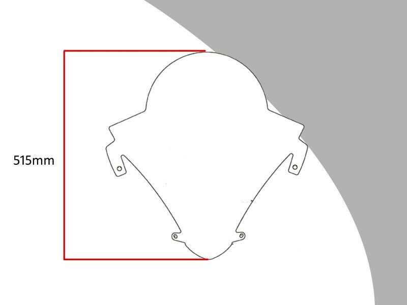 POWERBRONZE Airflows スクリーン ダークスモーク ホンダ PCX125-02