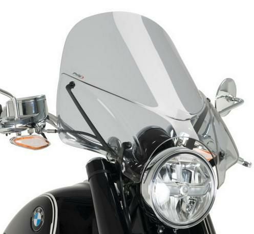 Puig 21393H TOURING SCREEN [SMOKE] KAWASAKI KLR650 (22-24 ) ツ