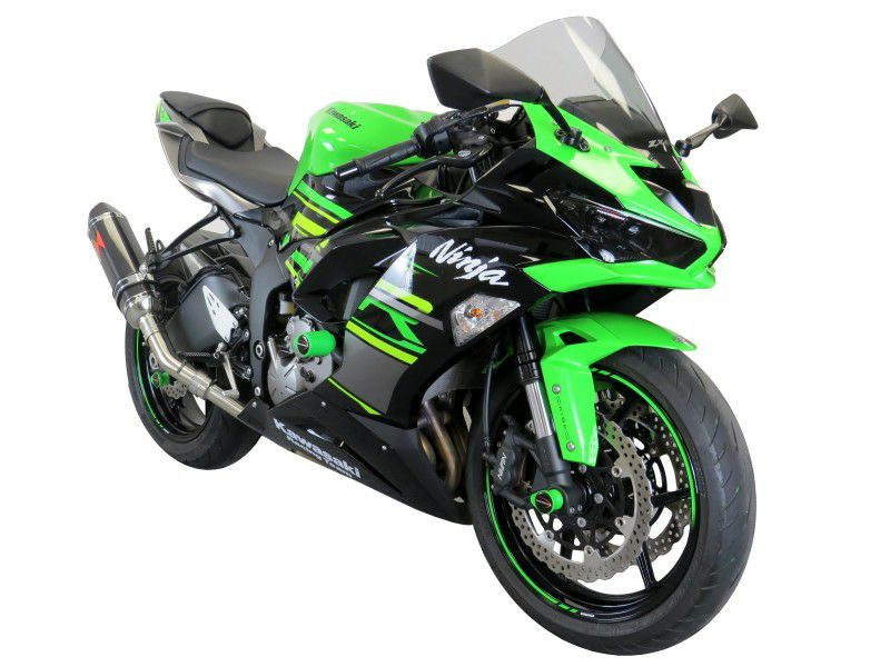 POWERBRONZE Airflows スクリーン ライトスモーク カワサキ ZX6-R
