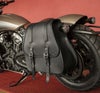 エンズクォイオ(Endscuoio) Cheyenne レザーサイドバッグ ブラック 左側 Indian Bobber インディアン-01