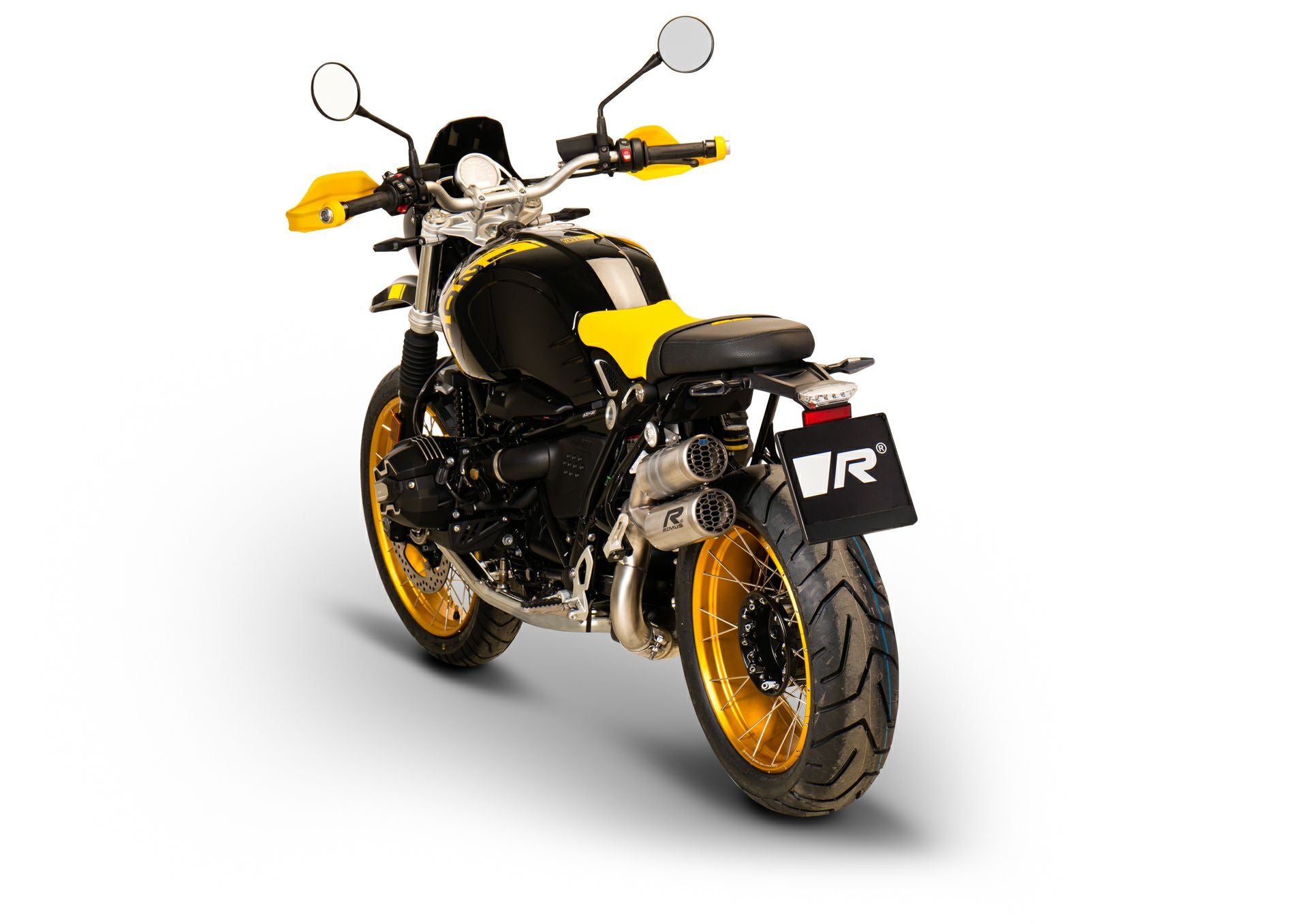 レムス(REMUS)・MESH・スリップオンマフラー・RnineT スクランブラー