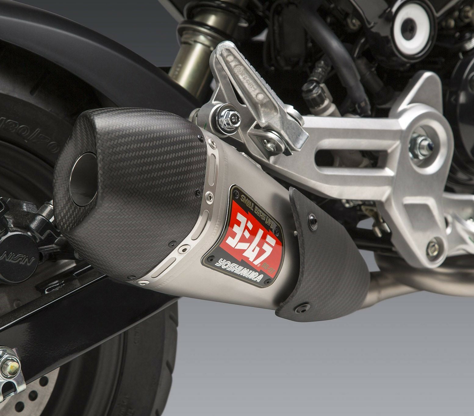 ヨシムラUSA RS-9T フルエキゾースト ステンレス マフラー ホンダ Grom
