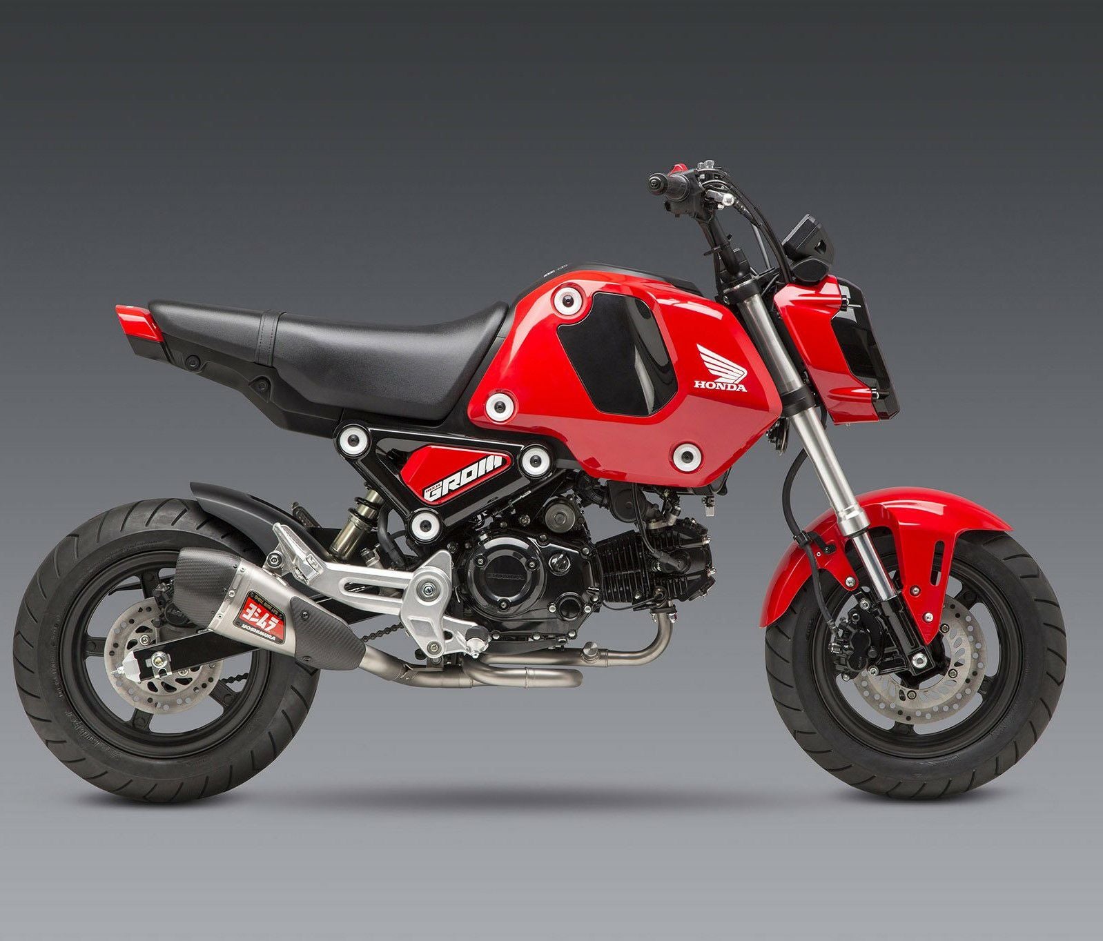 ヨシムラUSA RS-9T フルエキゾースト ステンレス マフラー ホンダ Grom