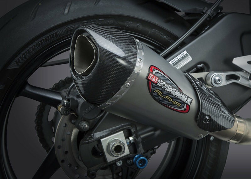 ヨシムラUSA アルファT ストリート スリップオン ステンレス マフラー ヤマハ MT-10/FZ-10-01