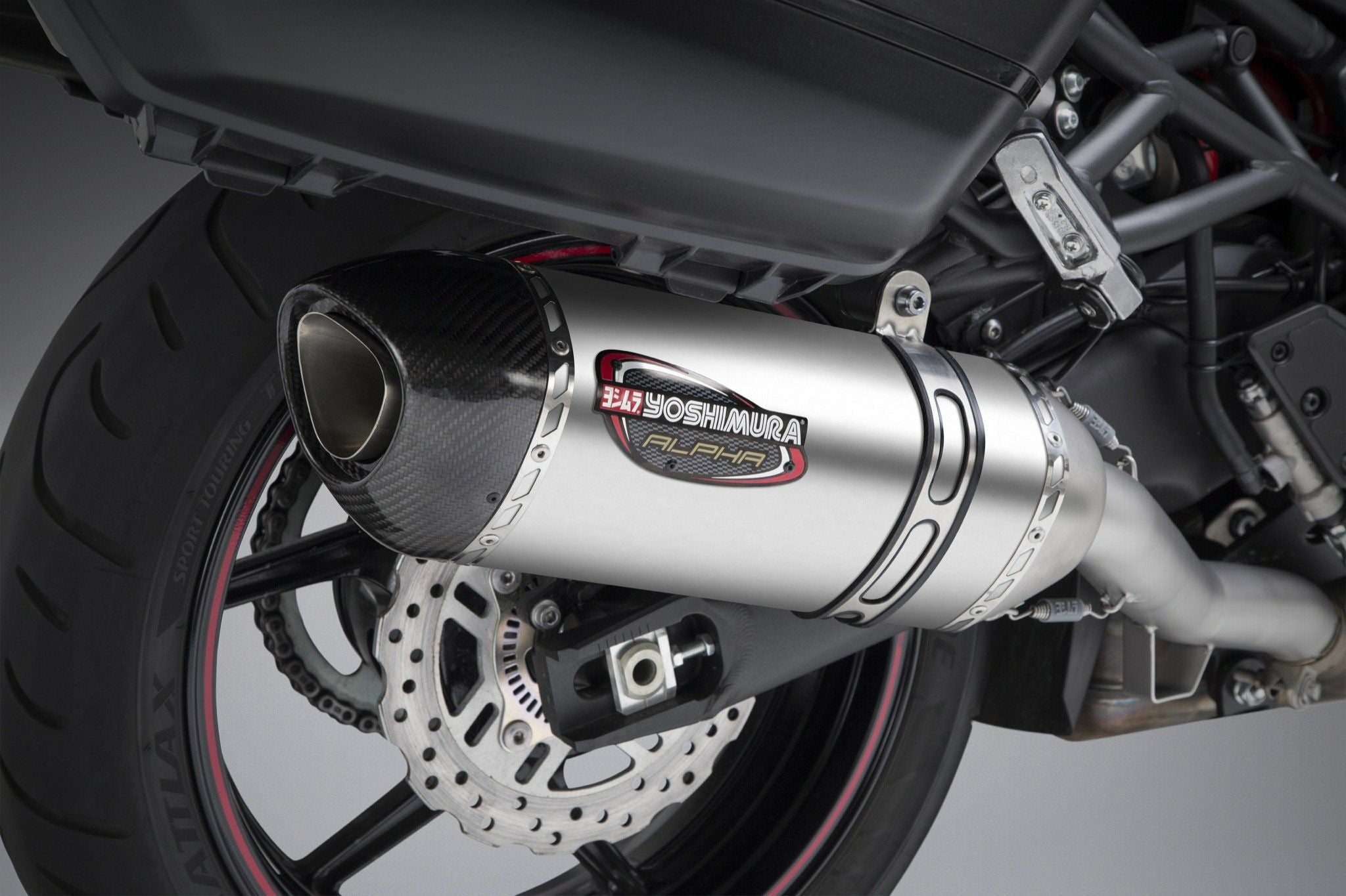 ヨシムラUSA RS-2 ステンレス フルエキゾースト マフラー カワサキ