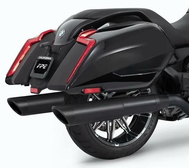 Freedom Performnace (フリーダムパフォーマンス) スリップオン マフラー スラッシュエンドキャップ ブラック-01