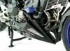 POWERBRONZE アンダーカウル ブラック/シルバー ヤマハ MT-09,FZ-09,TRACER/GT-01