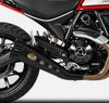 Zard LOW MOUNTED スリップオンマフラーDUCATI スクランブラ- 2021 ブラック-01