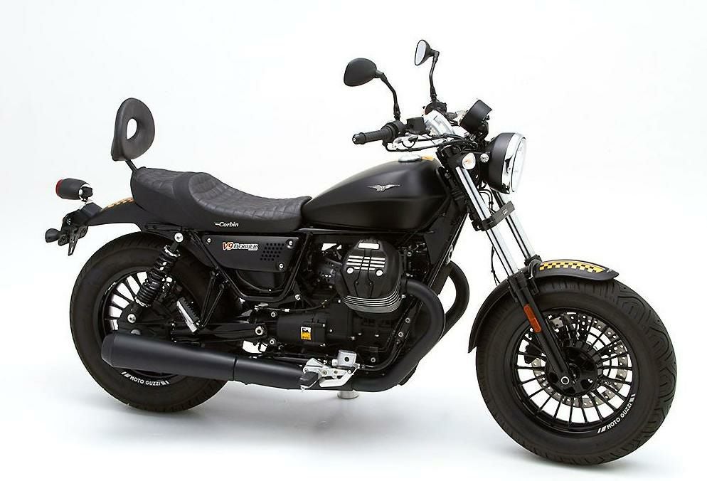 Corbin ガンファイター レディーサドル シート MOTOGUZZI(モトグッツィ) V9 Bobber & Bobber Sport (ボバー/ボバースポーツ)-06