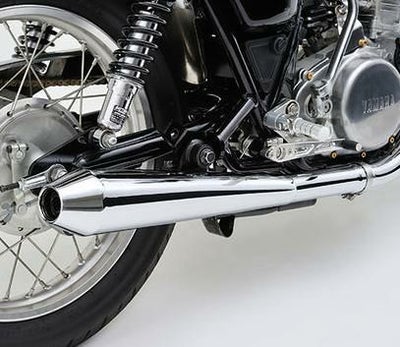 デイトナ スリップオン キャブトンタイプ マフラー ヤマハ SR400 FI 