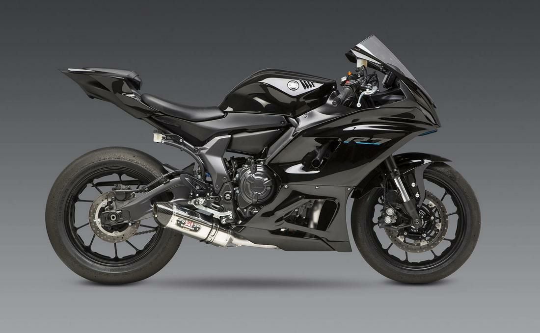 MT-07 XSR700 YZF-R7 ヨシムラUSA R-77 レース ステンレス フル