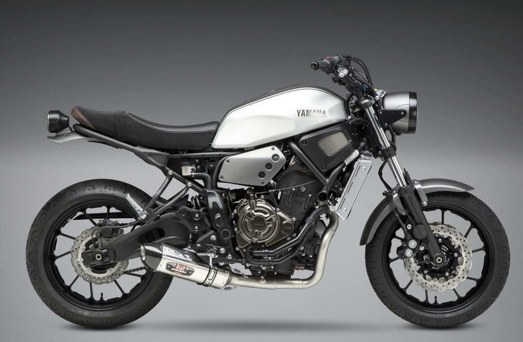 MT-07 XSR700 YZF-R7 ヨシムラUSA R-77 レース ステンレス フル