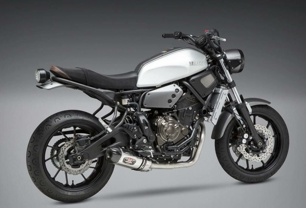 MT-07 XSR700 YZF-R7 ヨシムラUSA R-77 レース ステンレス フル