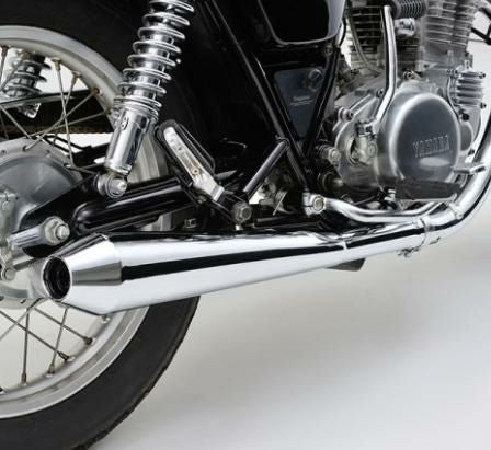 【SR400・FI(18年-Final)】GOODS ESPECIALLY　スリップオンマフラー goodsショッピングサイト/商品詳細 TAPERED CONE スリップオンマフラー