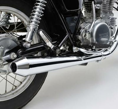 デイトナ スリップオン メガホンタイプ マフラー ヤマハ SR400 キャブ 