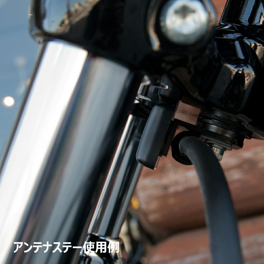 寺田モータース ETCアンテナステー L型シルバー | バイクカスタム