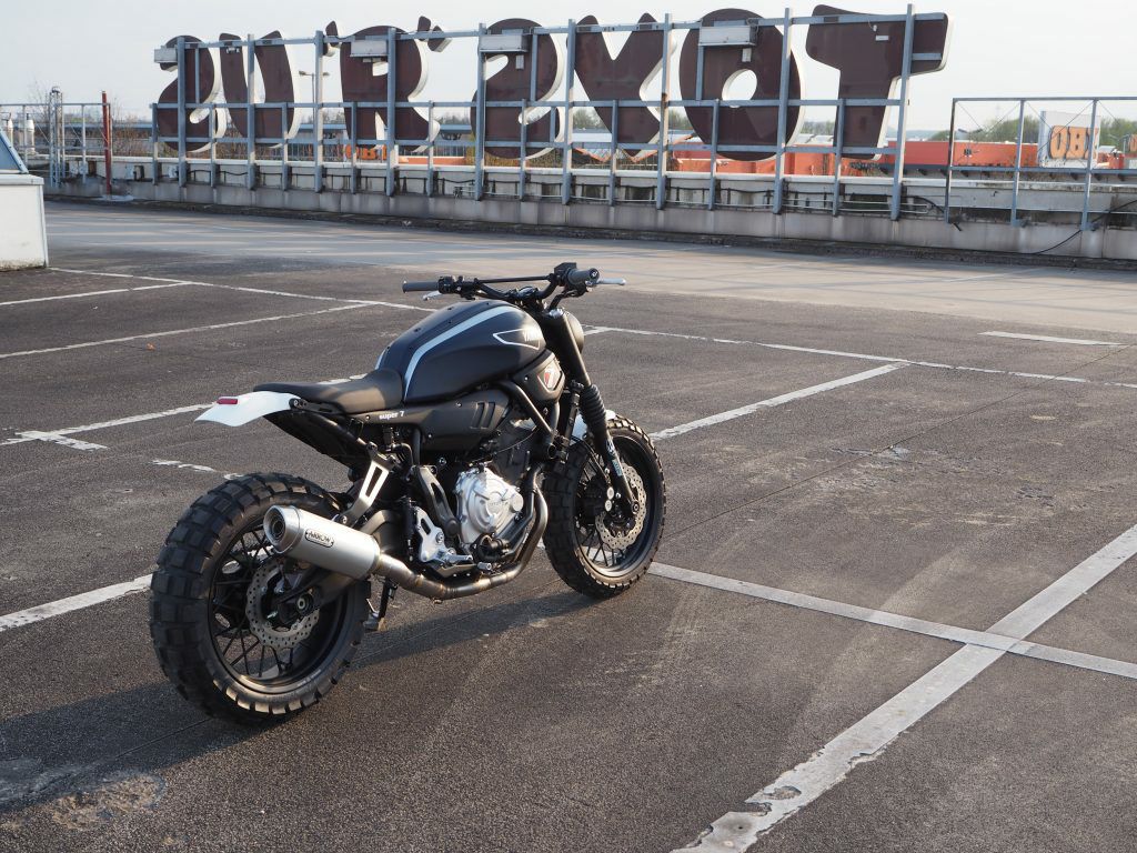 JvB-MOTO Super7 リアフェンダー LEDテールランプ付き | バイク