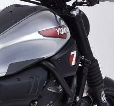 YAMAHA(ヤマハ純正部品) タンクサイドカバー 左側 グリーン XSR700