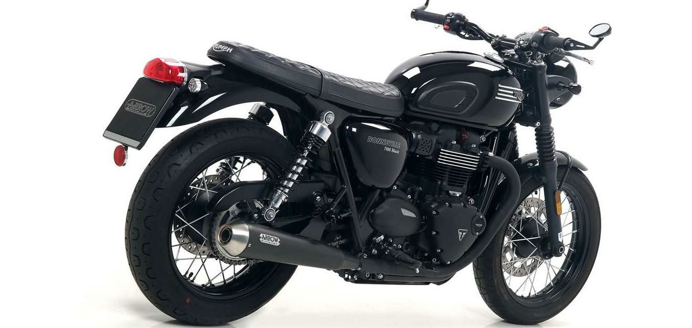 ARROW (アロー) スリップオン マフラー トライアンフ ボンネビル T100