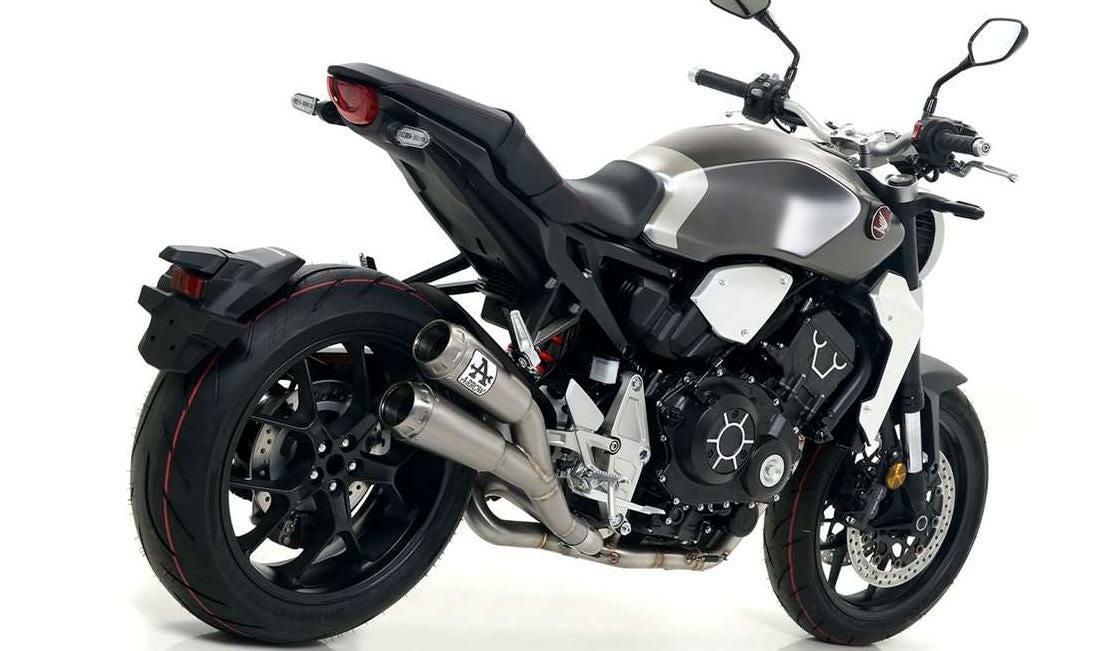 ARROW (アロー) スリップオン マフラー ダブルサイレンサー CB1000R 18-  チタン-03