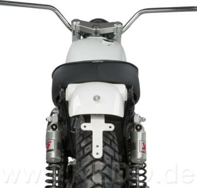 KEDO ケドー リアフェンダー ナンバーブラケットセット ヤマハ SR400/500-02