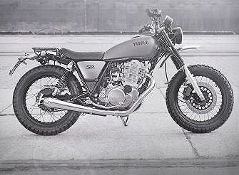 KEDO ケドー シングルシート ブラック ダイヤステッチ ヤマハ SR400