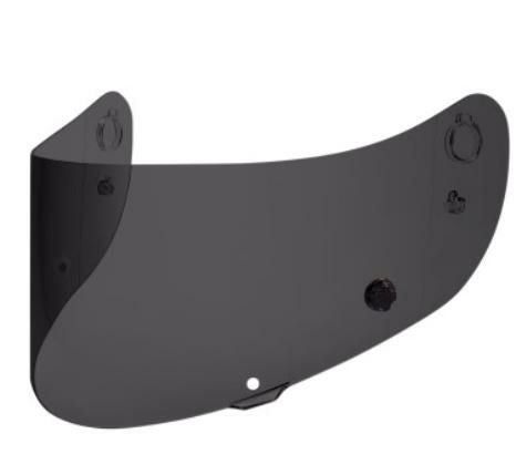 ICON ヘルメットシールド TRACSHIELD ダークスモーク_1