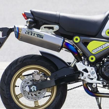 グロムJC61 OVER チタンマフラー TT-Formula RS フルチタン GROM | System Administration