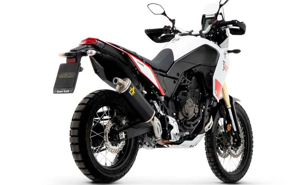 ARROW (アロー) スリップオンマフラー TENERE/テネレ700 2021- EURO5認証 アルミ ブラック-03