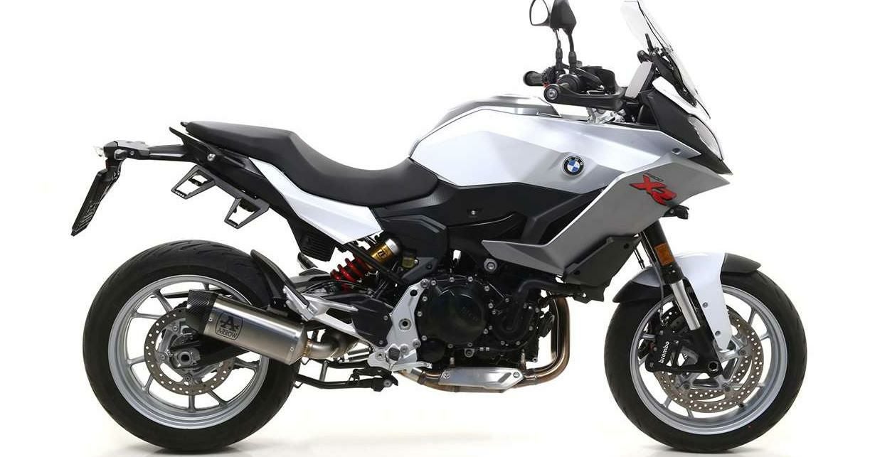 F900R F900XR ARROW スリップオンマフラー BMW F900XR F900R (20-24) スリップオンマフラー EURO5 チタン ARROW
