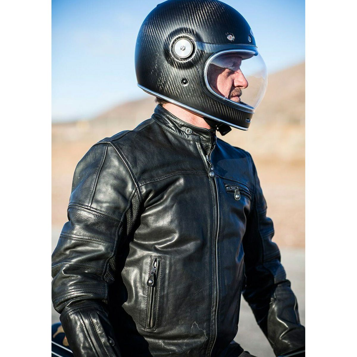 Roland Sands Design RONIN メンズ・レザージャケット ブラック