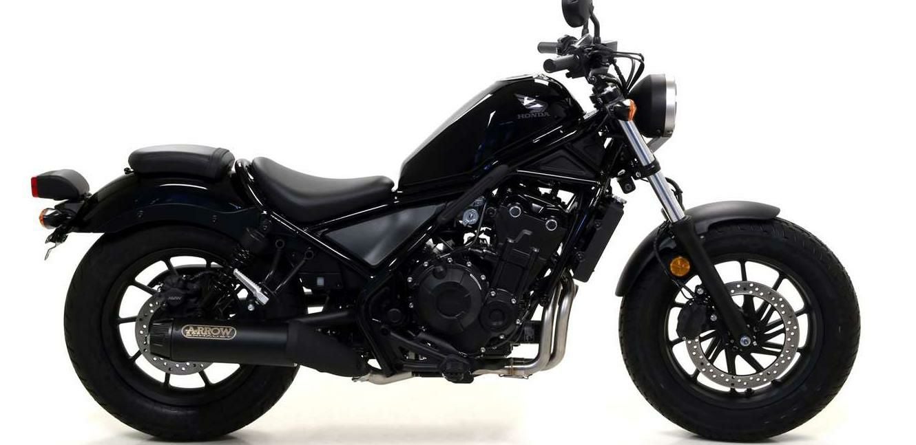 そろそろシーズン到来ですね！レブル250/500バンス&ハインズマフラー VANCE&HINES レブル250/500 UPSWEEP スリップオン マットブラック