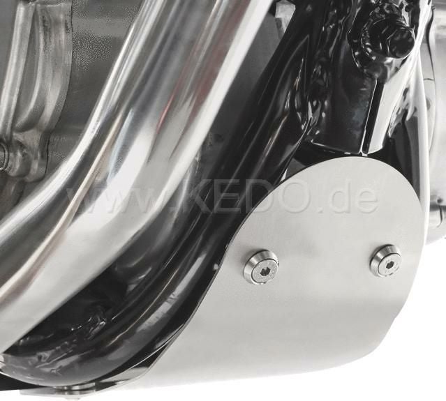KEDO ケドー ジェネレーターカバー ブラック SR400/500 94-08 SR400FI