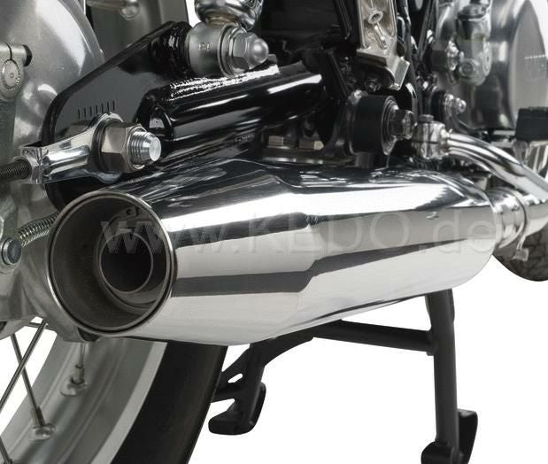 SR400 FI車　MAC-MRD スリップオンマフラー SR400 Fi用 EV-003-SlipOn - MAC-MRD