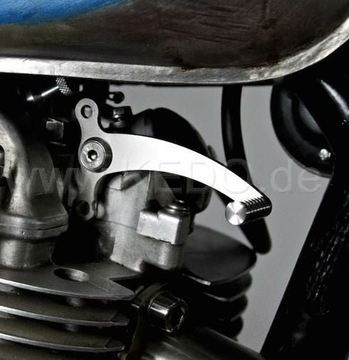 ヤマハ SR400/500 ドリルドスプロケットカバー モーターロック