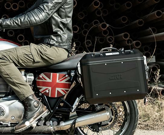 ジビ(GIVI) MONOKEY サイドケース TREKKER DOLOMITI 36L ペア ブラック
