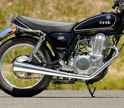 デイトナ スリップオン メガホンタイプ マフラー ヤマハ SR400 キャブ 