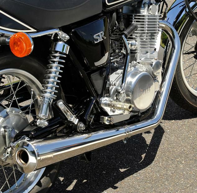 Sr400 マフラー スーパートラップ マフラー SR400 スリップオン USフル 