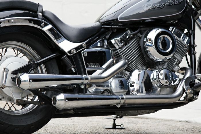 Yamaha Dragstar ヤマハ ドラッグスター400　スネークマフラー Amazon | ヤマハ ドラッグスター 400 クラシック 400 DS4 DSC4