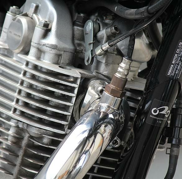 グッズ(GOODS) スティックアウトパイプ エキパイ ヤマハ SR400 FI