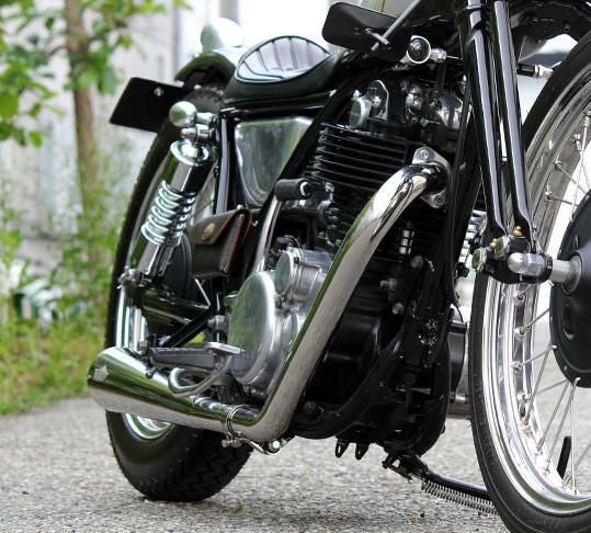 グッズ(GOODS) スティックアウトパイプ エキパイ ヤマハ SR400/500
