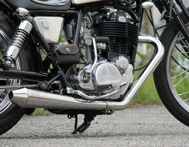 SR400(キャブ車)用　エキパイ goodsショッピングサイト/商品詳細 [廃番] ステンレスエキゾースト