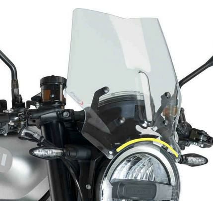 HUSQVARNA スヴァルトピレン ヴィットピレン |ウインドシールド