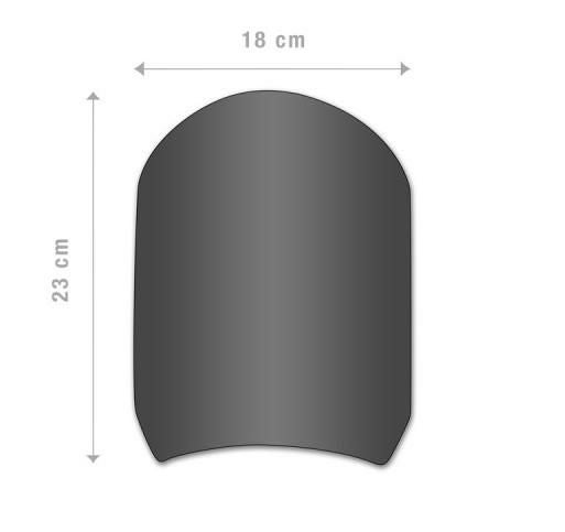 BARRACUDA(バラクーダ) フロントプレート スクリーン ハスクバーナ ヴィットピレン701 ブラック アルミニウム-02